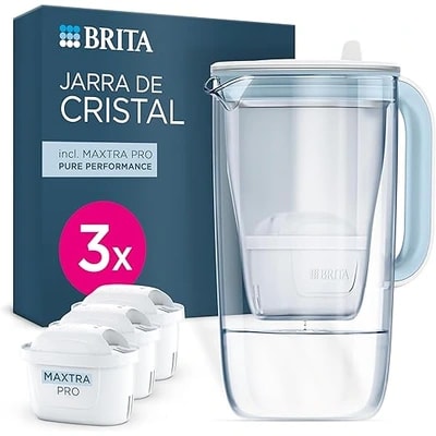 Jarro com filtro de água em vidro BRITA