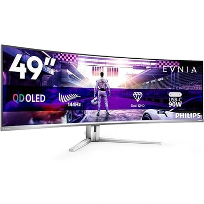 Monitor ultrawide Philips Evnia 49M2C8900L de 49 polegadas