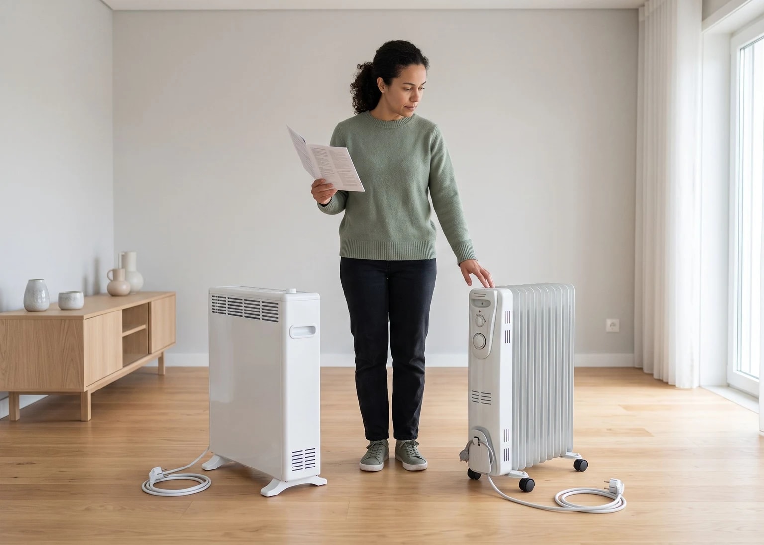 Como escolher um aquecedor elétrico: tipos e critérios