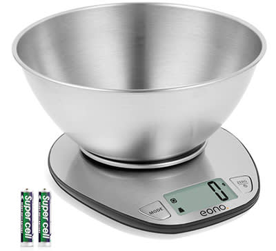 Balança digital de cozinha com tigela removível Eono 5kg /1g
