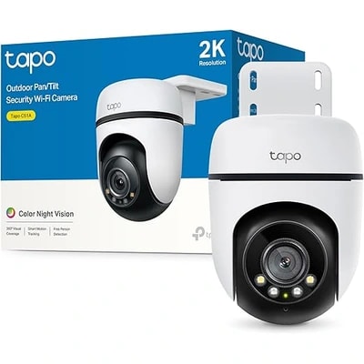 Câmara de vigilância Wi-Fi exterior Tapo C51A