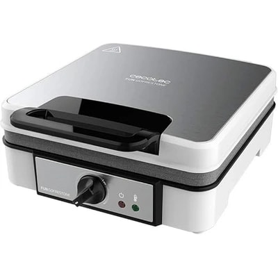 Máquina de fazer waffles Cecotec Fun Gofrestone 4Inox