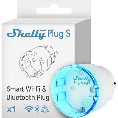 Tomada inteligente Shelly Plug S MTR Gen3