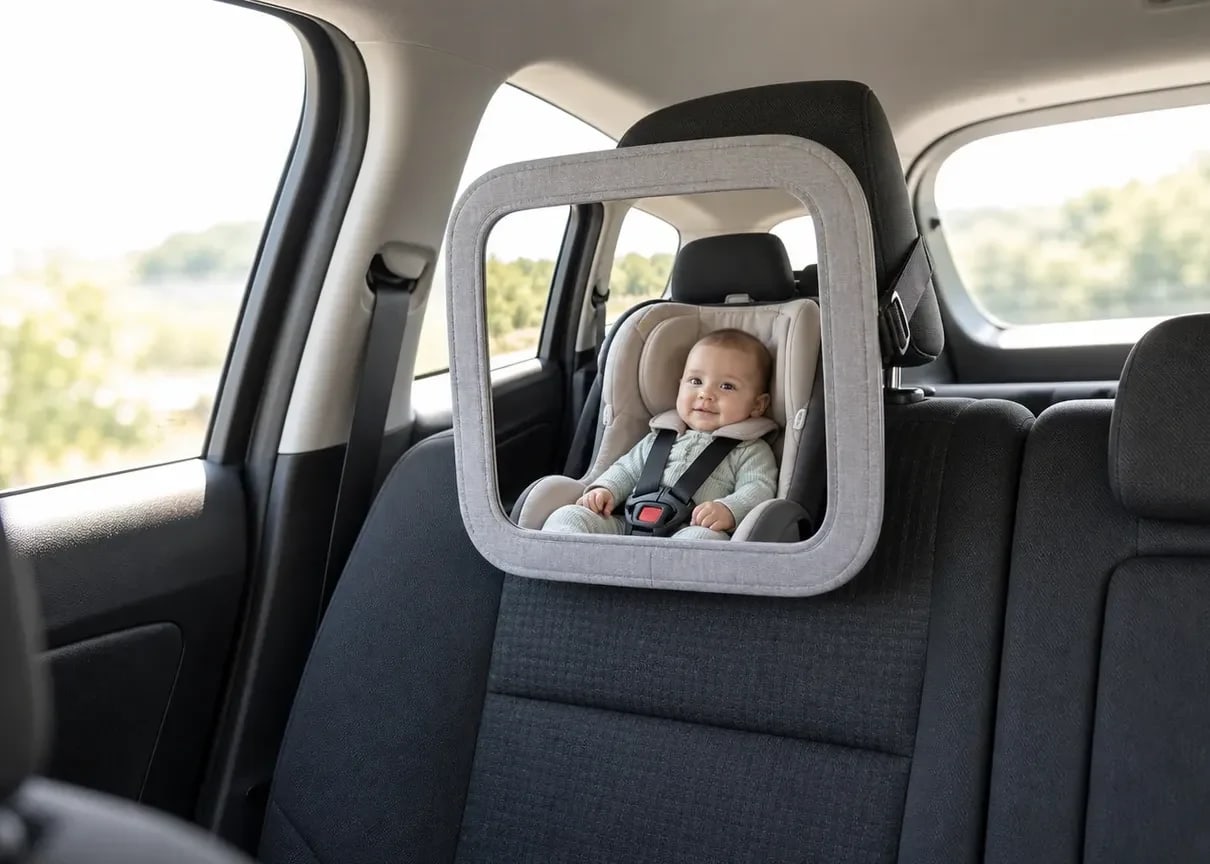 Os 4 melhores espelhos de carro para ver o bebé em 2026