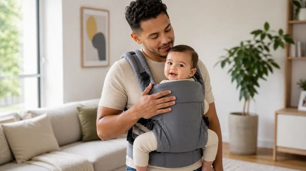 Benefícios dos porta-bebés: o que saber antes de usar