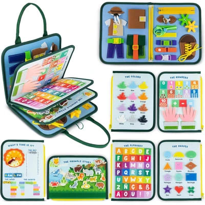 BONNYCO felt travel busy board