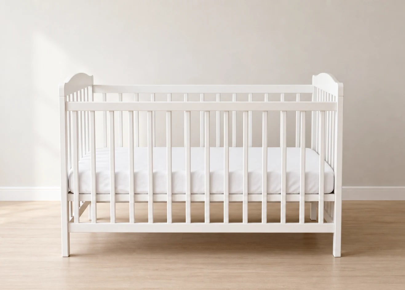 A cama de grades é segura para o bebé?