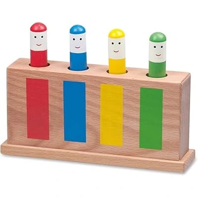 Galt wooden pop-up cause-and-effect toy