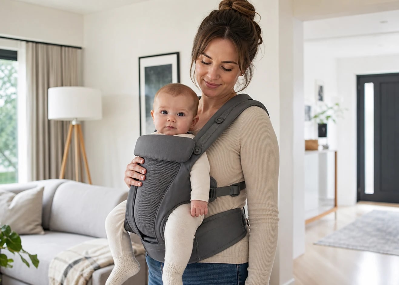 Benefits of baby carriers: 15 ways and safety tips