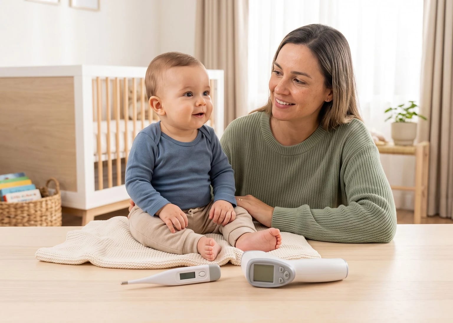 Os 5 melhores termômetros para bebê de 2026