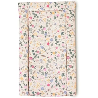 Red Kite Rose & Ivy raised-edge baby changing mat