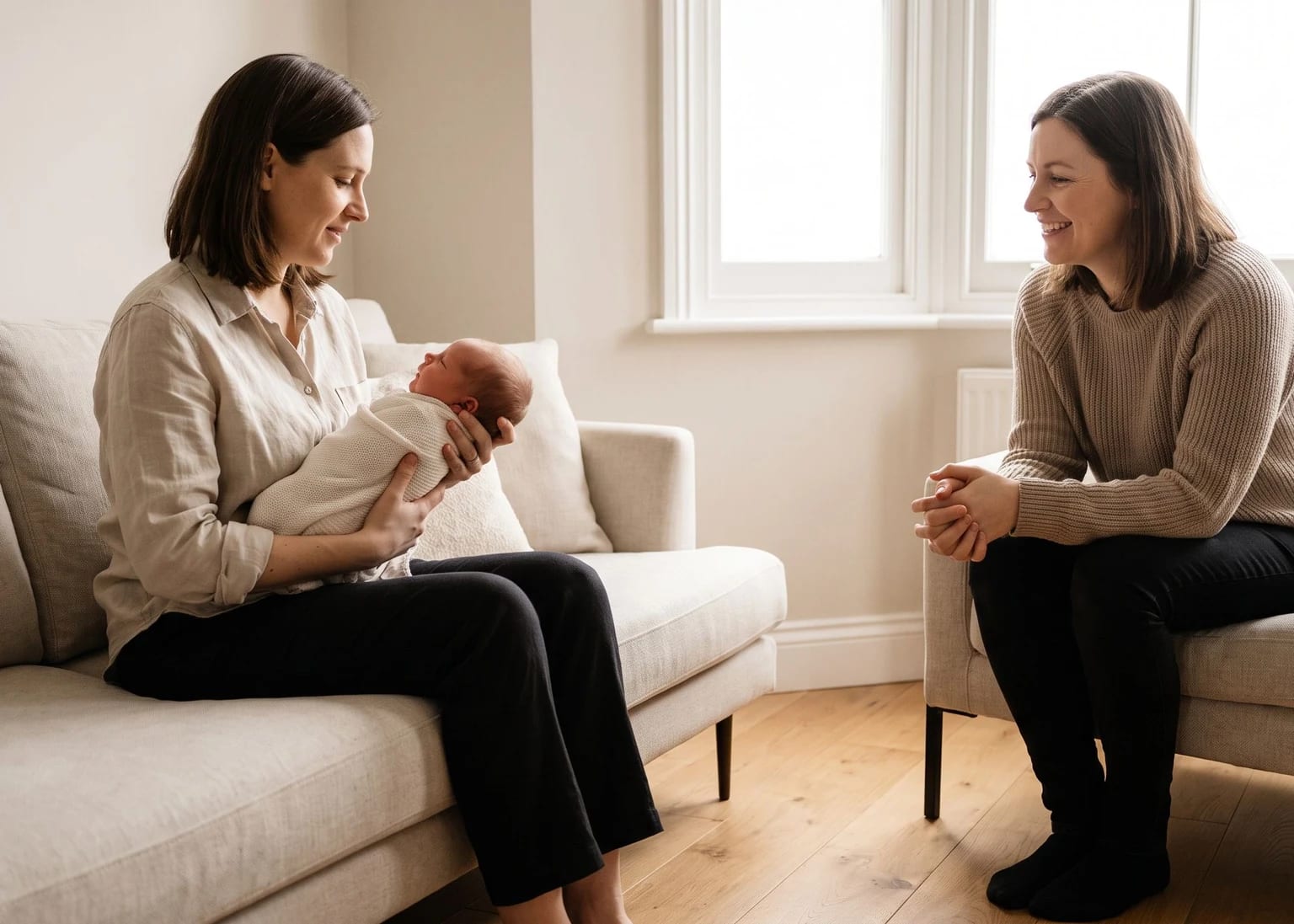 7 rules for visiting a newborn safely and respectfully