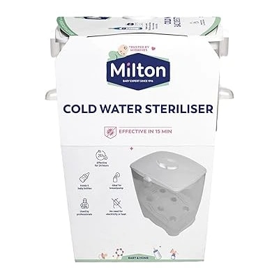 Milton cold-water steriliser