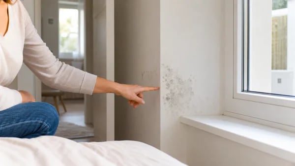 Dormir num quarto com bolor ou mofo faz mal ao bebé?