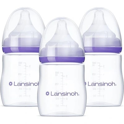 Kit de mamadeiras Lansinoh NaturalWave