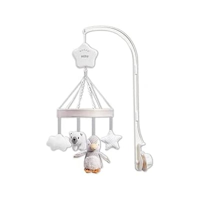 Nuby Penguin musical cot mobile