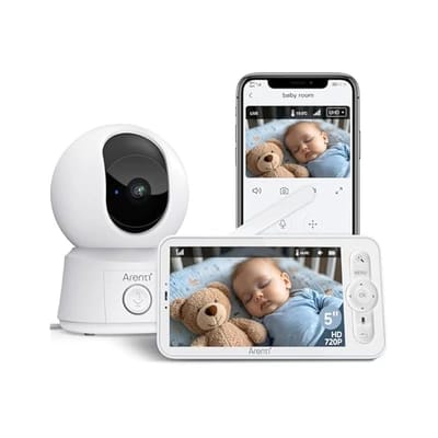 Monitor ARENTI AInanny com ecrã de 5" e aplicação