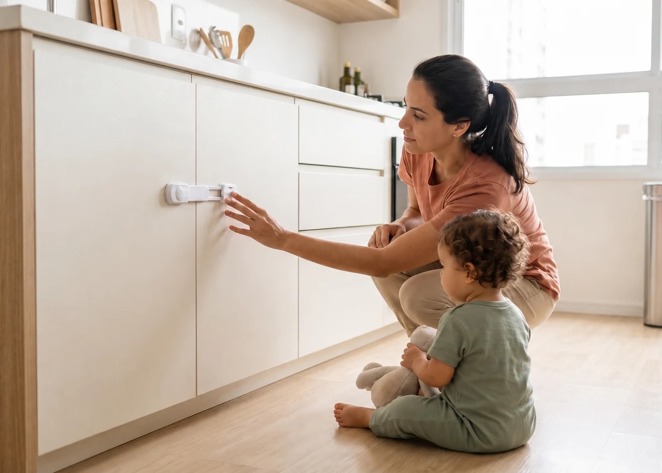 As 5 melhores travas de segurança para armários e gavetas