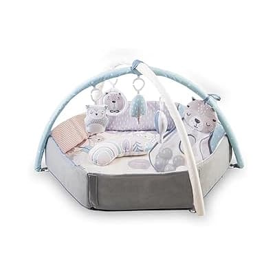 MoMi PASTEL 3-in-1 play gym