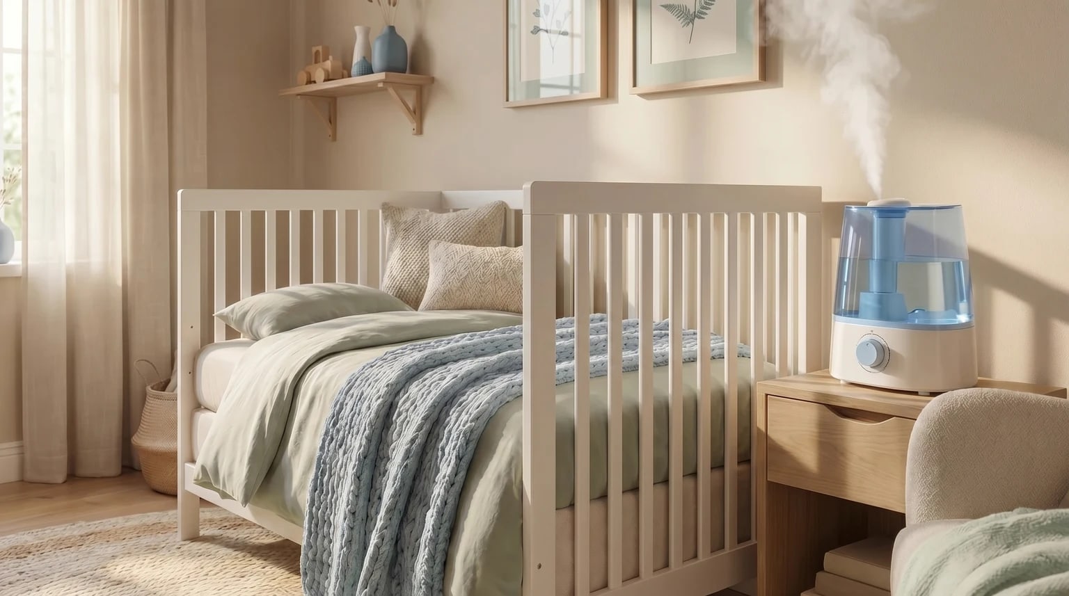 Os 5 melhores humidificadores para bebés de 2026
