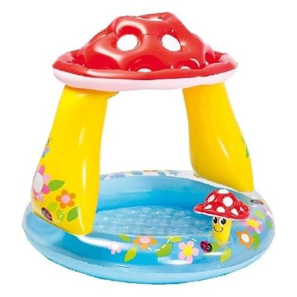 Piscina infantil de cogumelo Intex