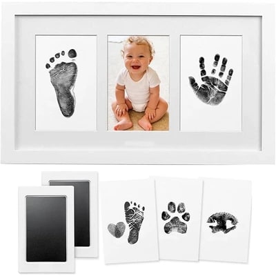 PewinGo handprint and footprint keepsake frame