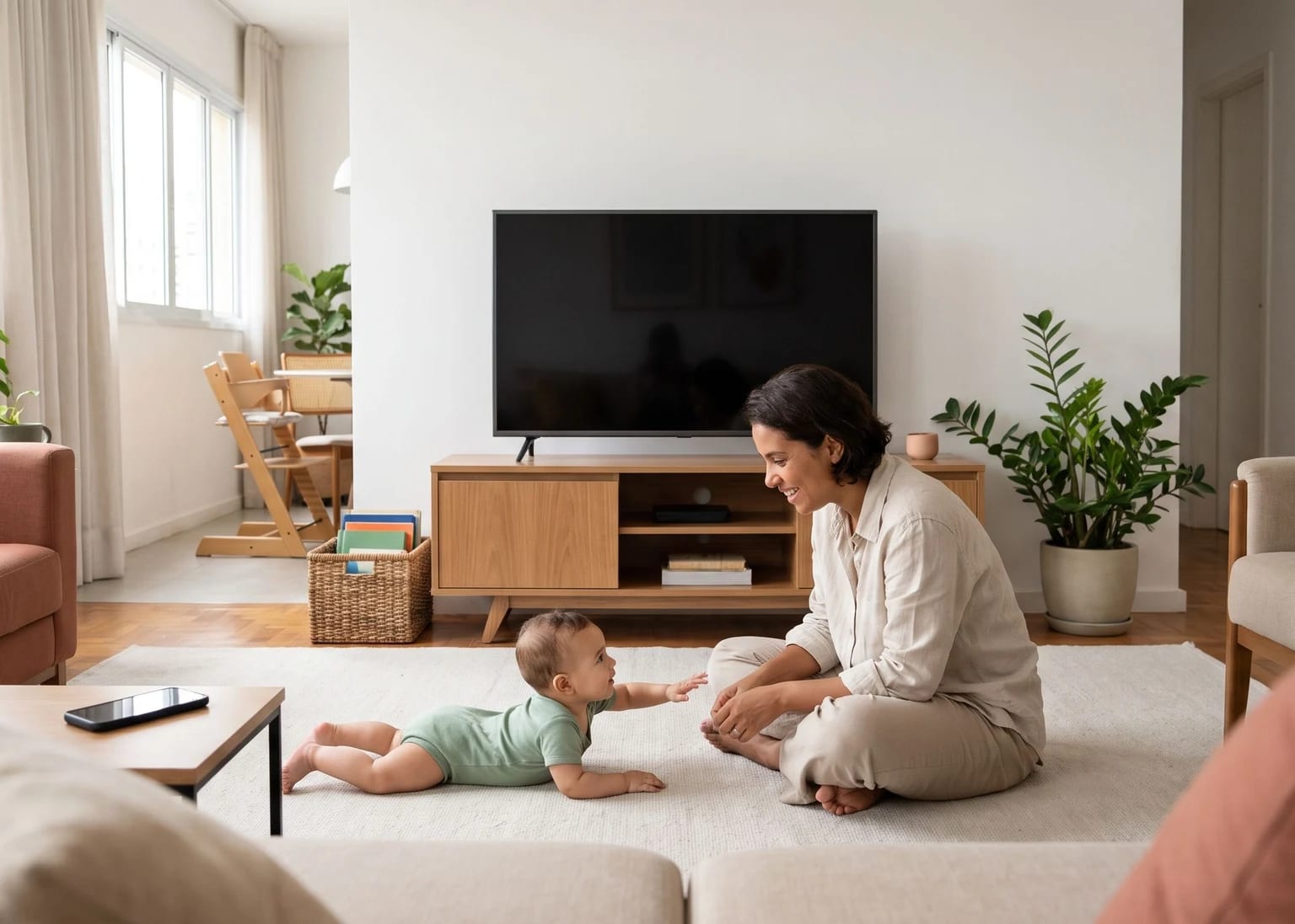 Telas para bebês: recomendações por idade e rotina